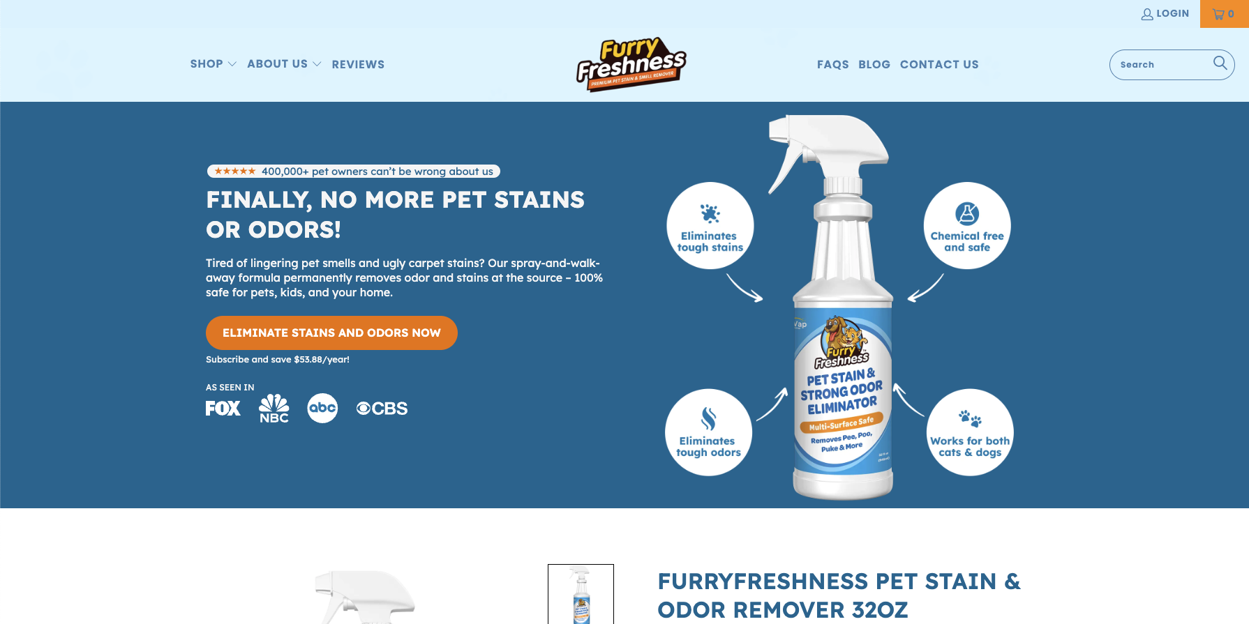 Furry freshness logo