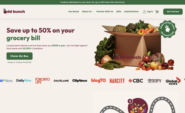 A refreshed and modernized website experience for oddBunch