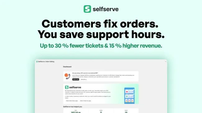 A refreshed and modernized website experience for SelfServe