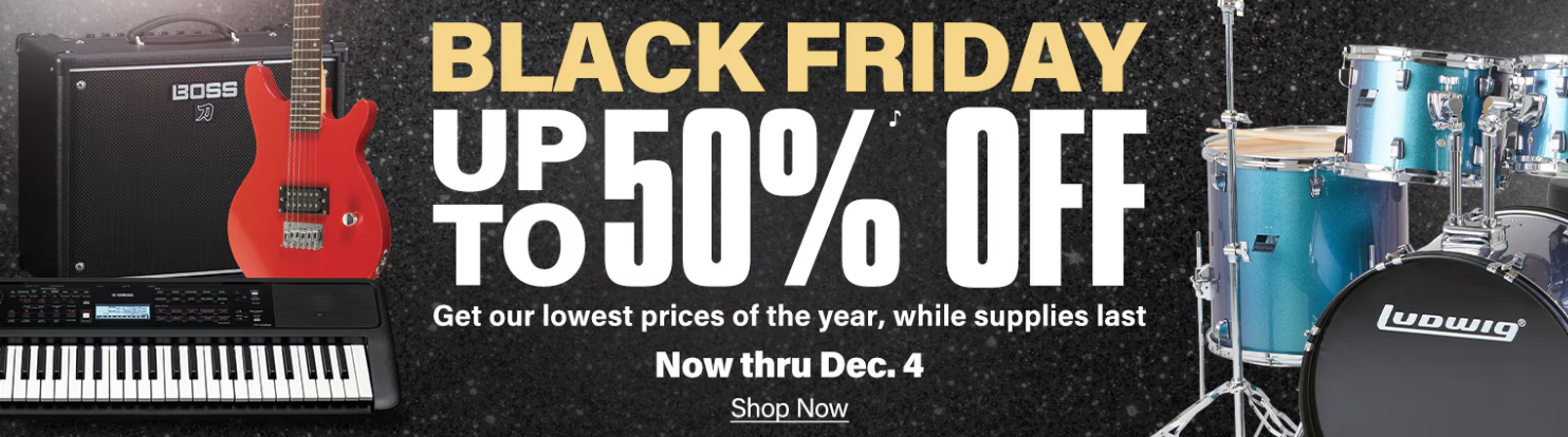 Black Friday promotional content