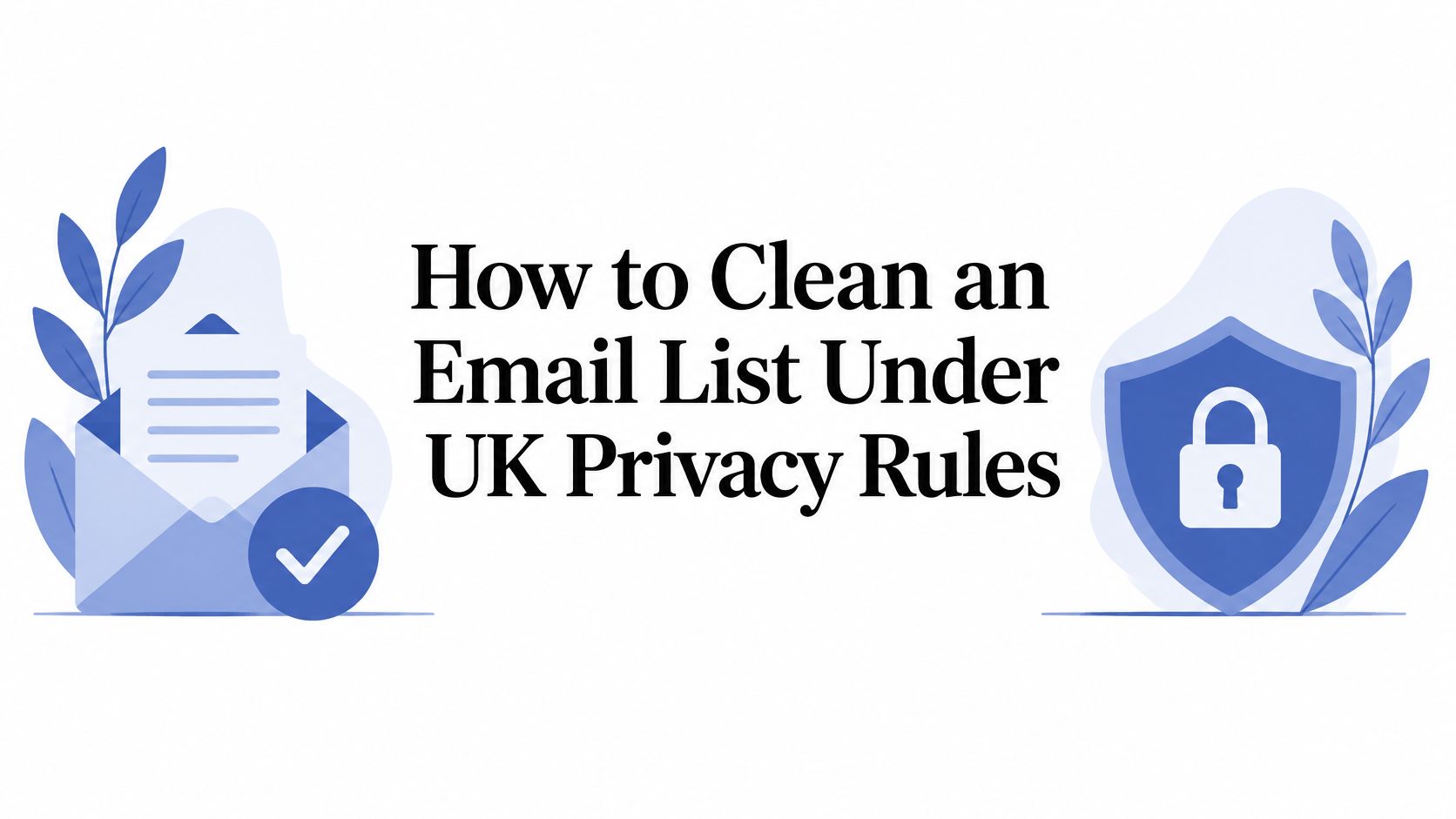 How to Clean an Email List Under UK Privacy Rules