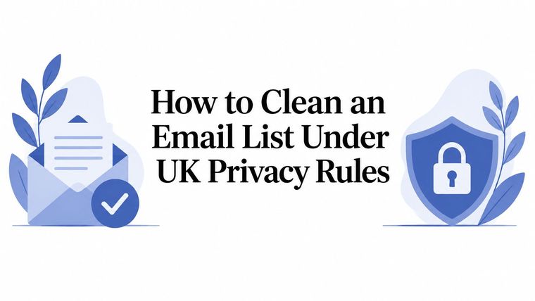 How to Clean an Email List Under UK Privacy Rules