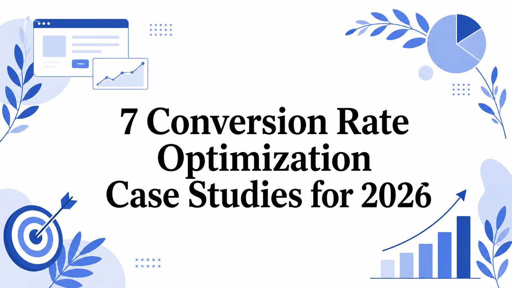 7 Conversion Rate Optimization Case Studies for 2026