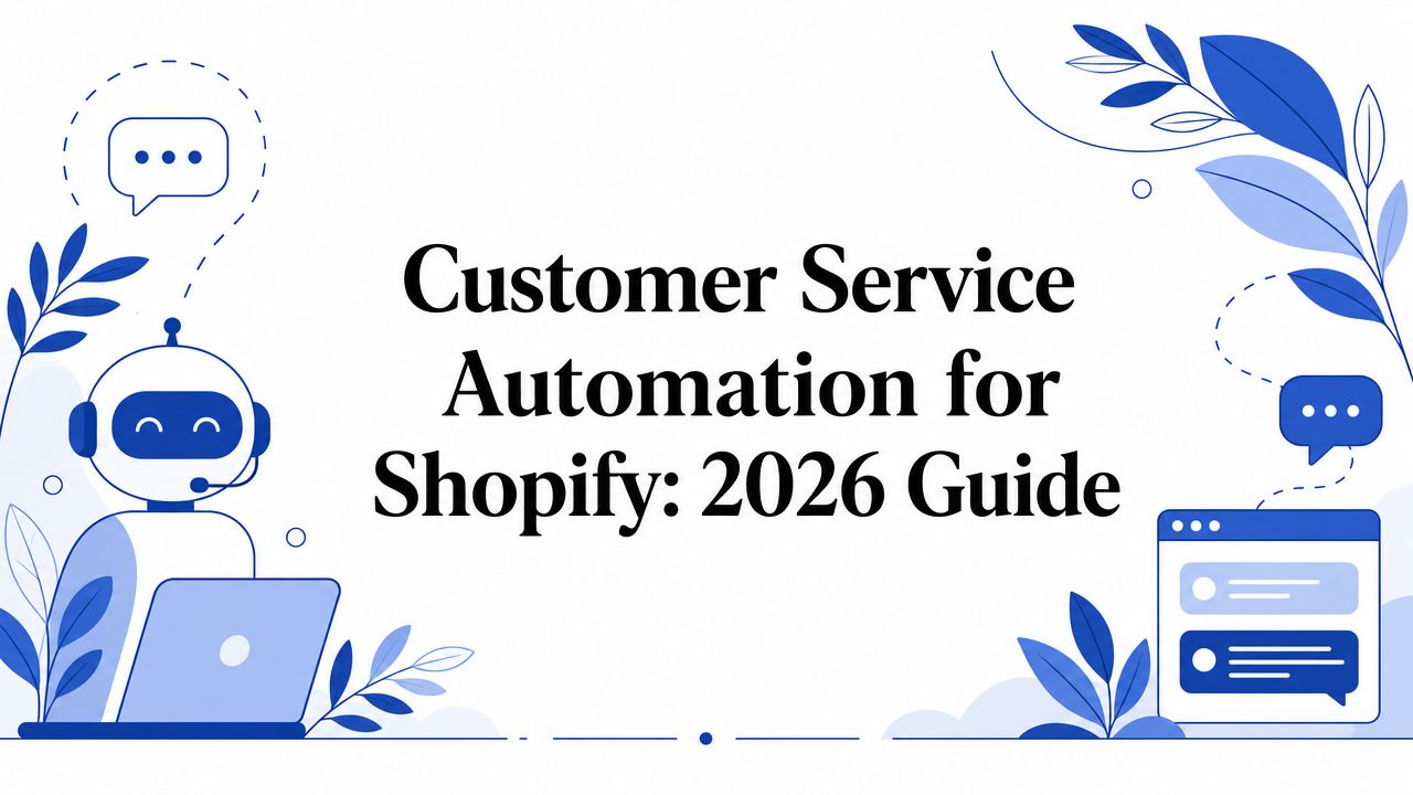 Customer Service Automation for Shopify: 2026 Guide