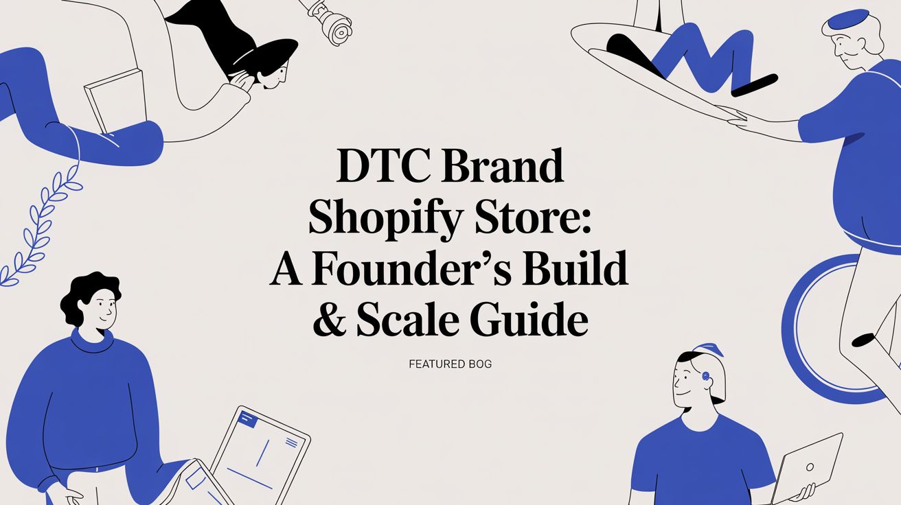 DTC Brand Shopify Store: A Founder's Build & Scale Guide