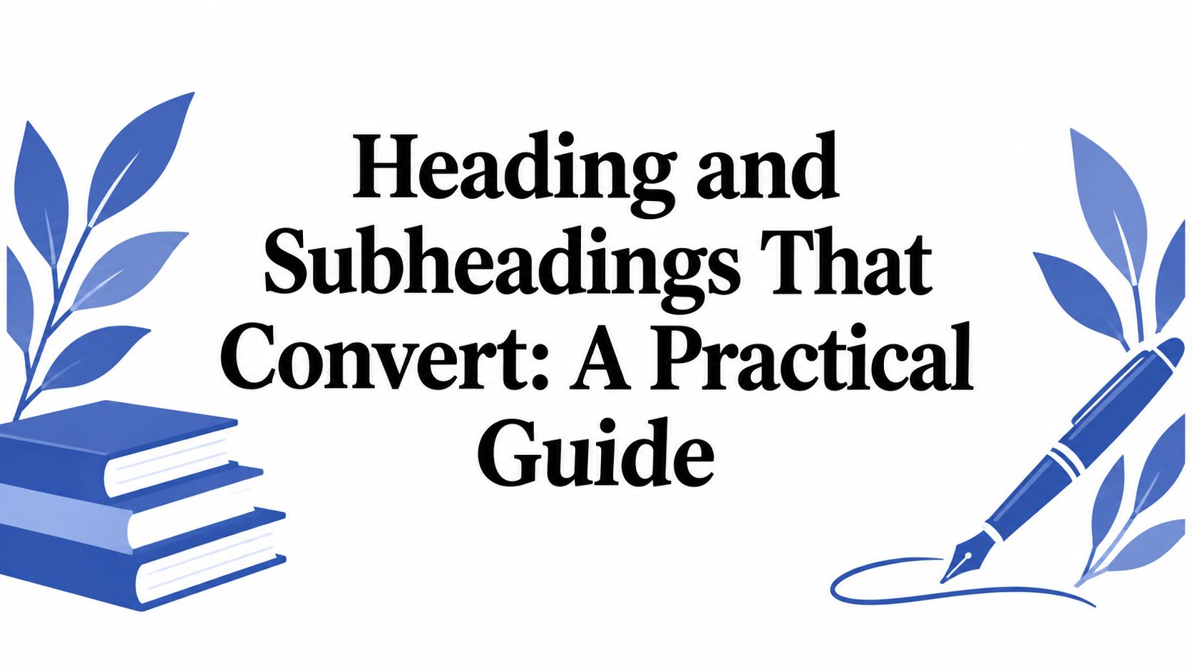 Heading and Subheadings That Convert: A Practical Guide