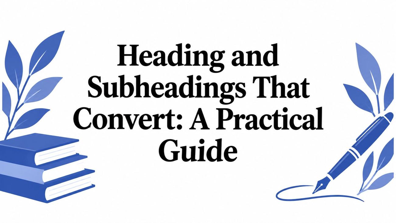 heading-and-subheadings