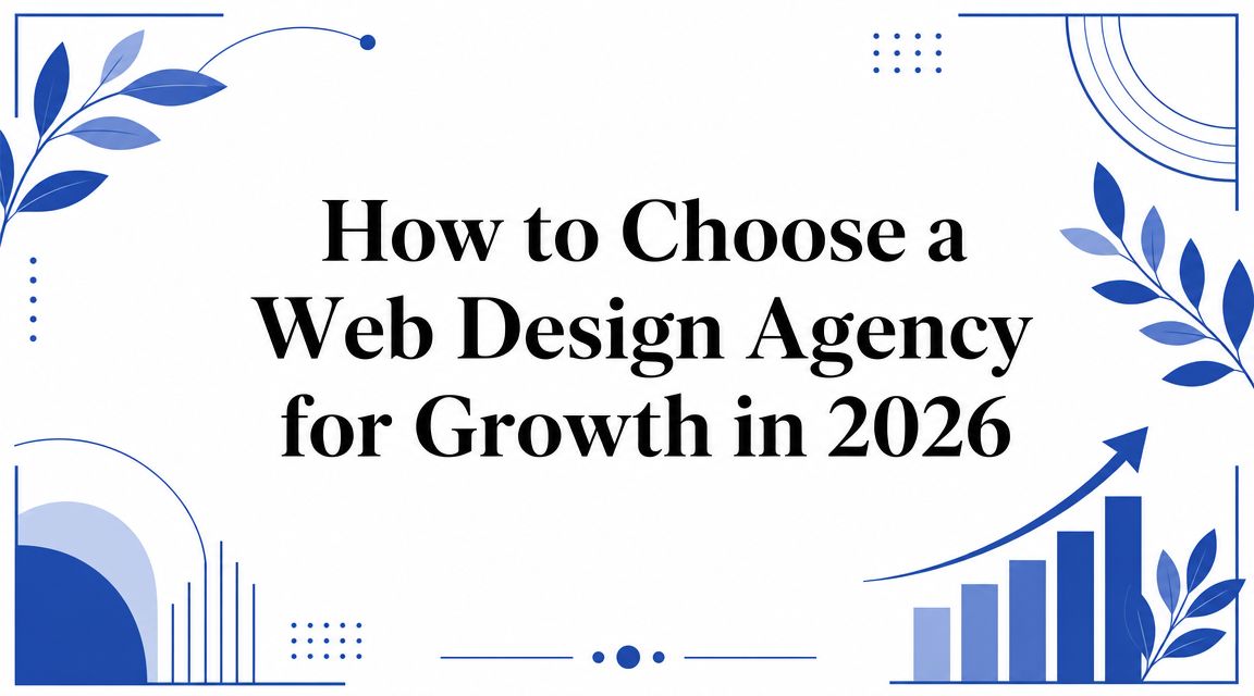 How to Choose a Web Design Agency for Growth in 2026