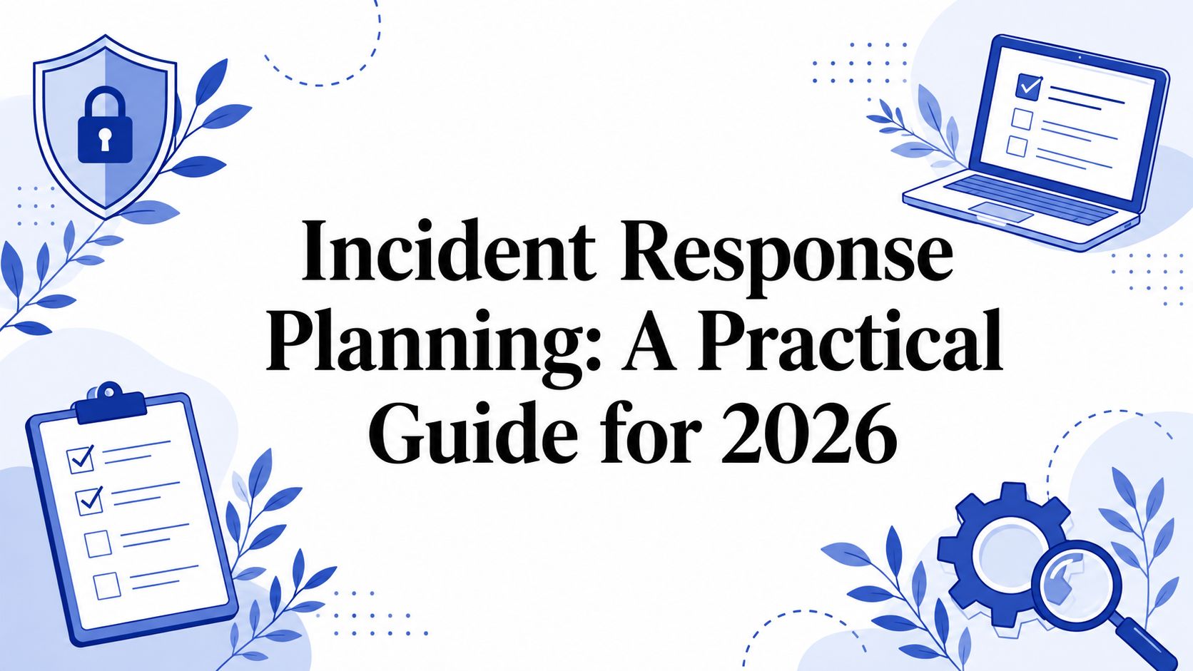 Incident Response Planning: A Practical Guide for 2026