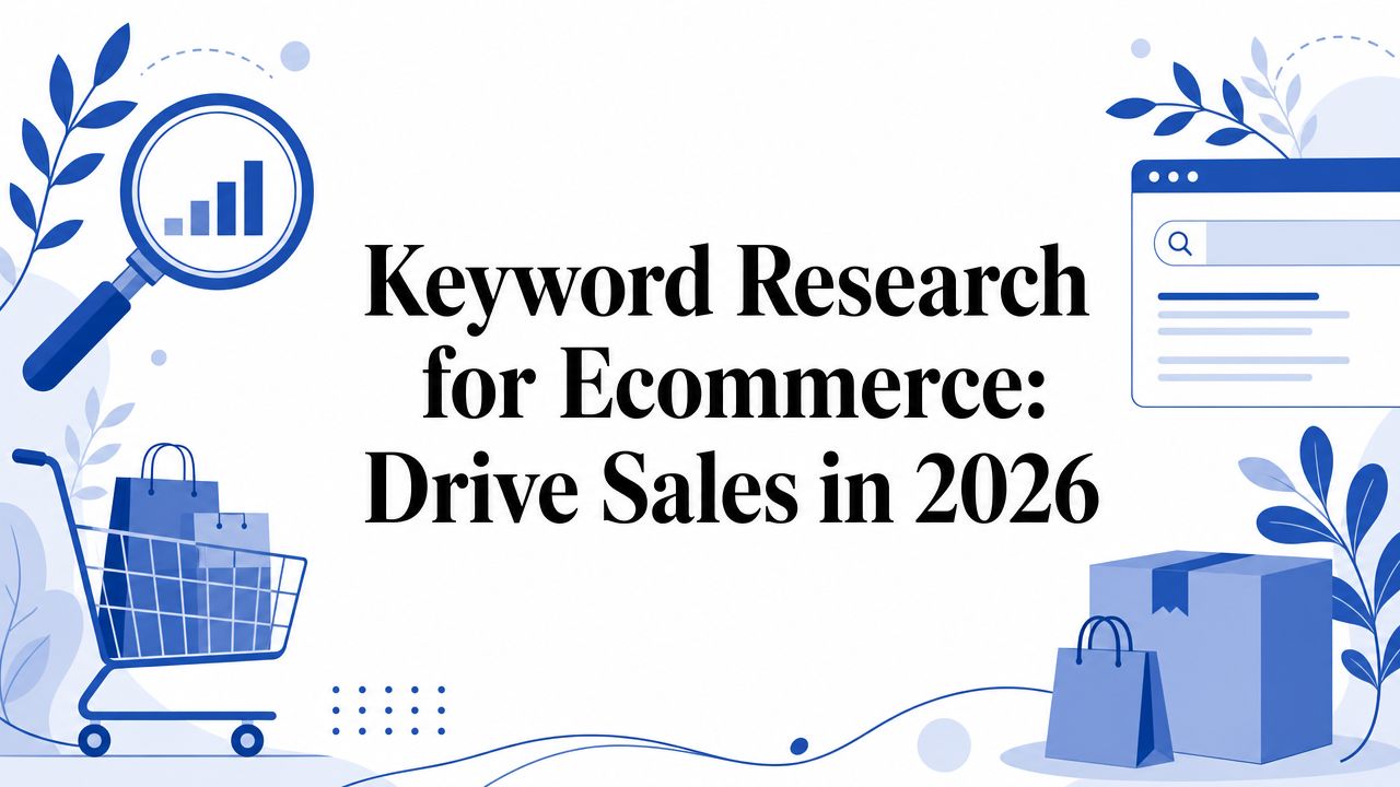 Keyword Research for Ecommerce: Drive Sales in 2026