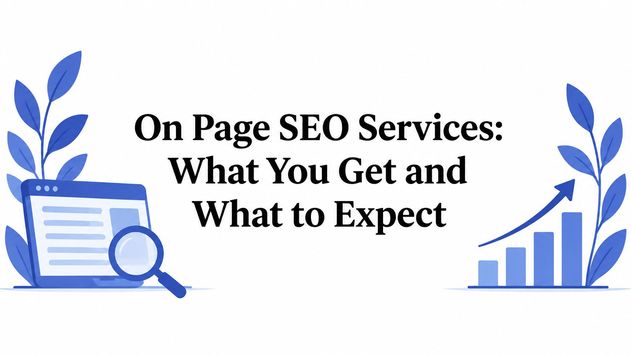 On Page SEO Services: What You Get and What to Expect