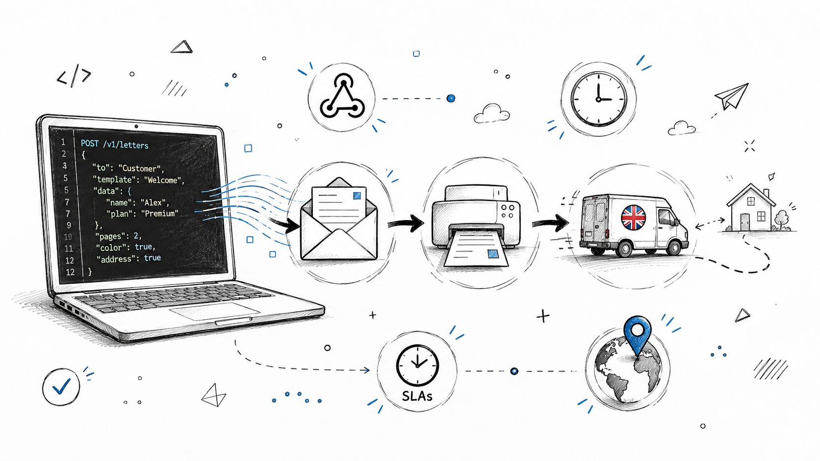 Print and Mail API: A Practical Guide for UK Teams