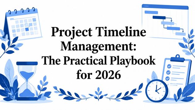 Project Timeline Management: The Practical Playbook for 2026