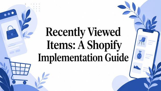Recently Viewed Items: A Shopify Implementation Guide