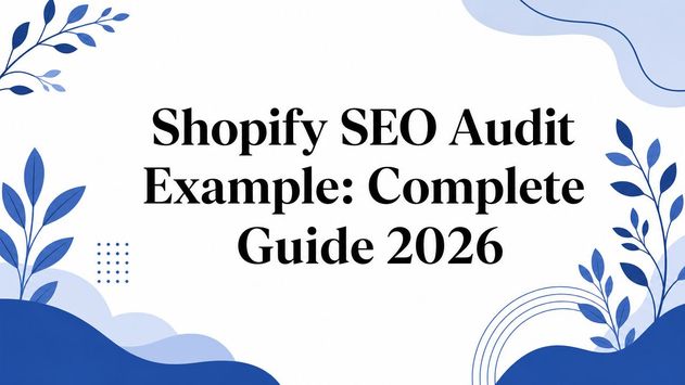 Shopify SEO Audit Example: Complete Guide 2026