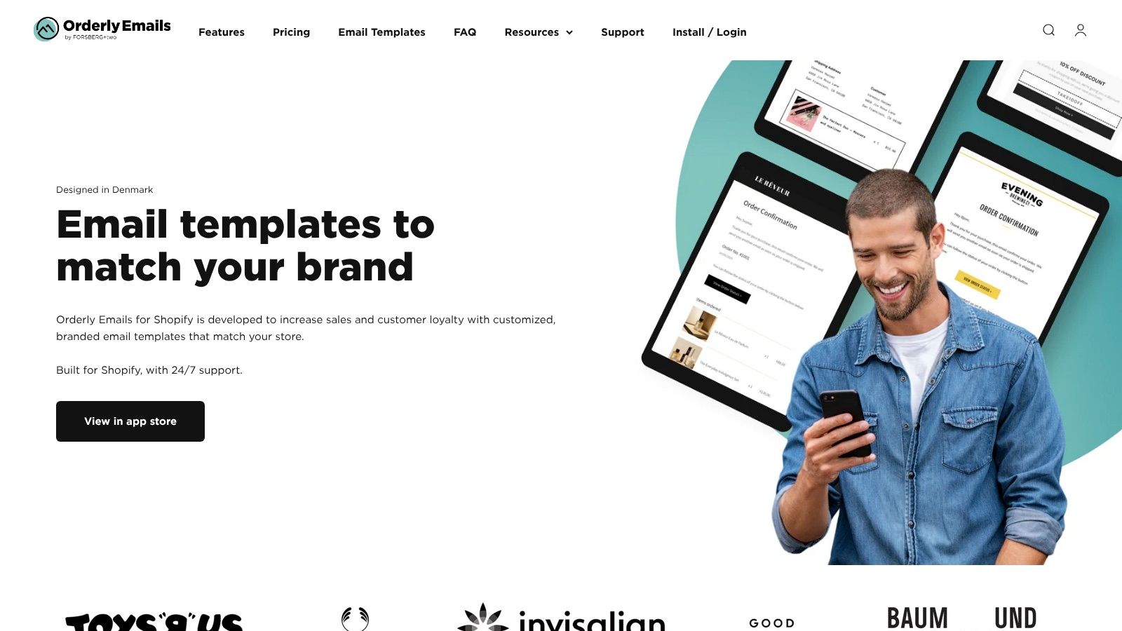 OrderlyEmails by FORSBERG+two
