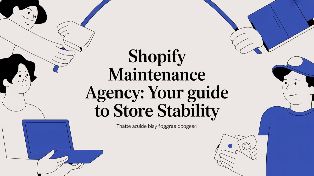 Shopify Maintenance Agency: Your Guide to Store Stability