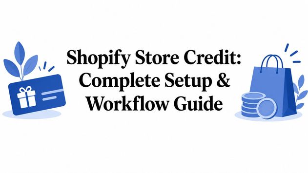 Shopify Store Credit: Complete Setup & Workflow Guide