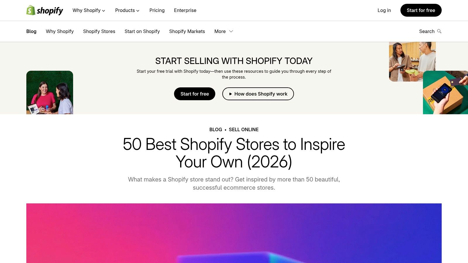 Shopify UK 50 Best Shopify Stores