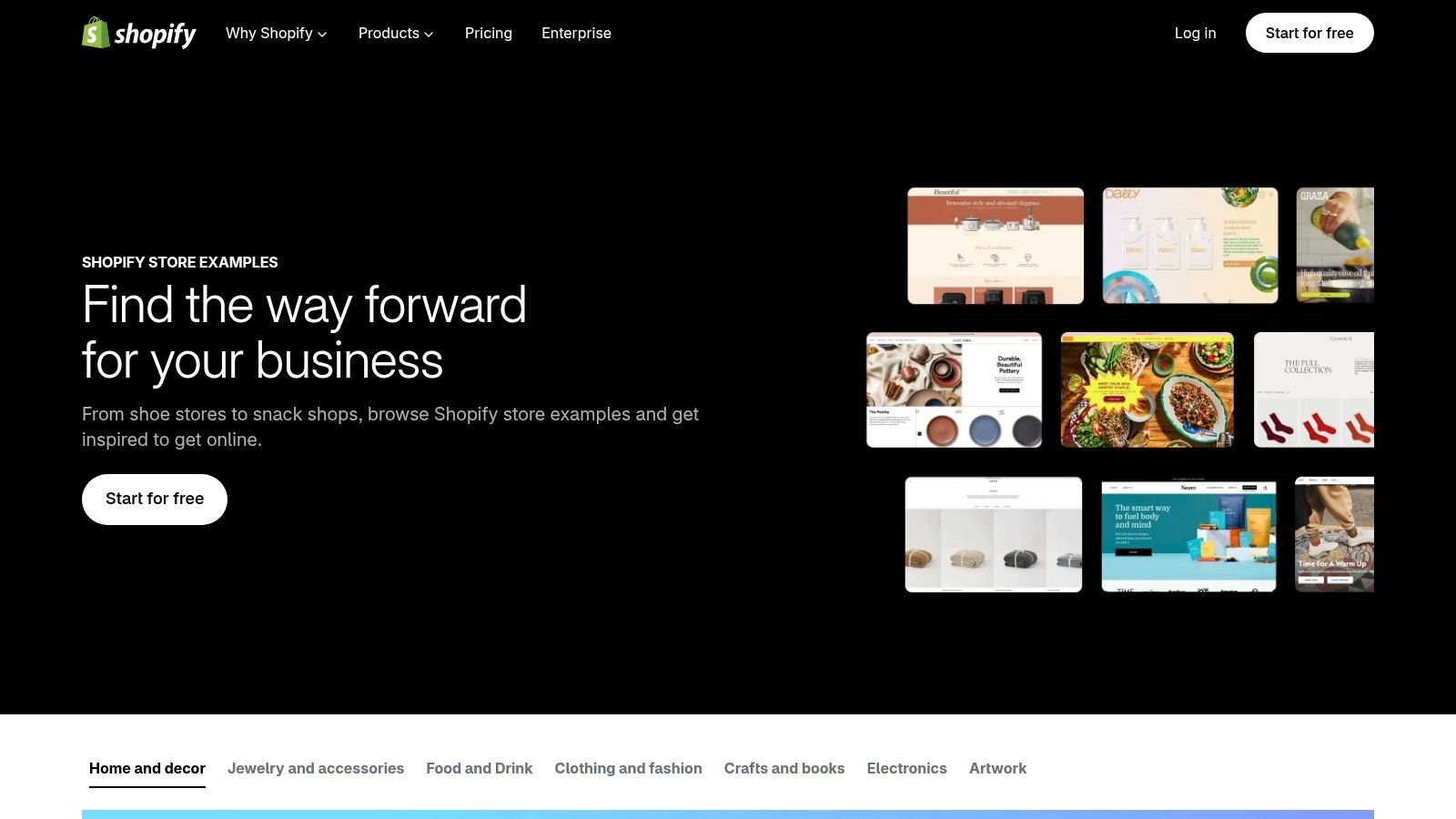 Shopify Examples Official Gallery