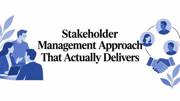 Stakeholder Management Approach That Actually Delivers