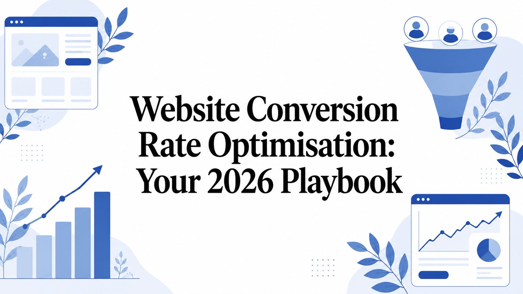 Website Conversion Rate Optimisation: Your 2026 Playbook