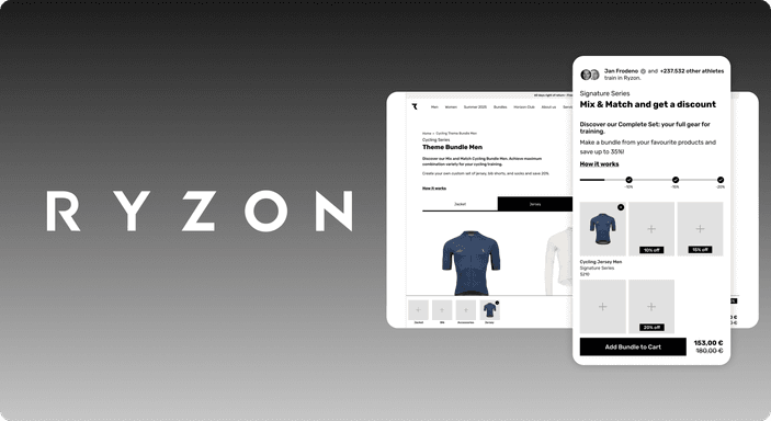 Engineering a seamless custom bundle experience for Ryzon